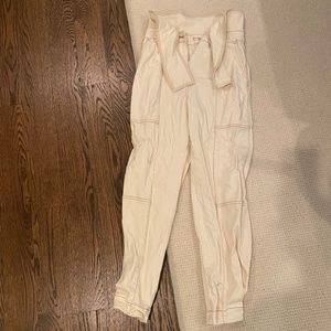 White denim Ulla Johnson pants